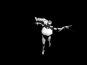 flaying xenia 3D Model