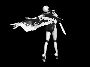 flaying xenia 3D Model