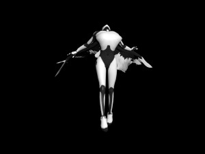 flaying xenia 3D Model