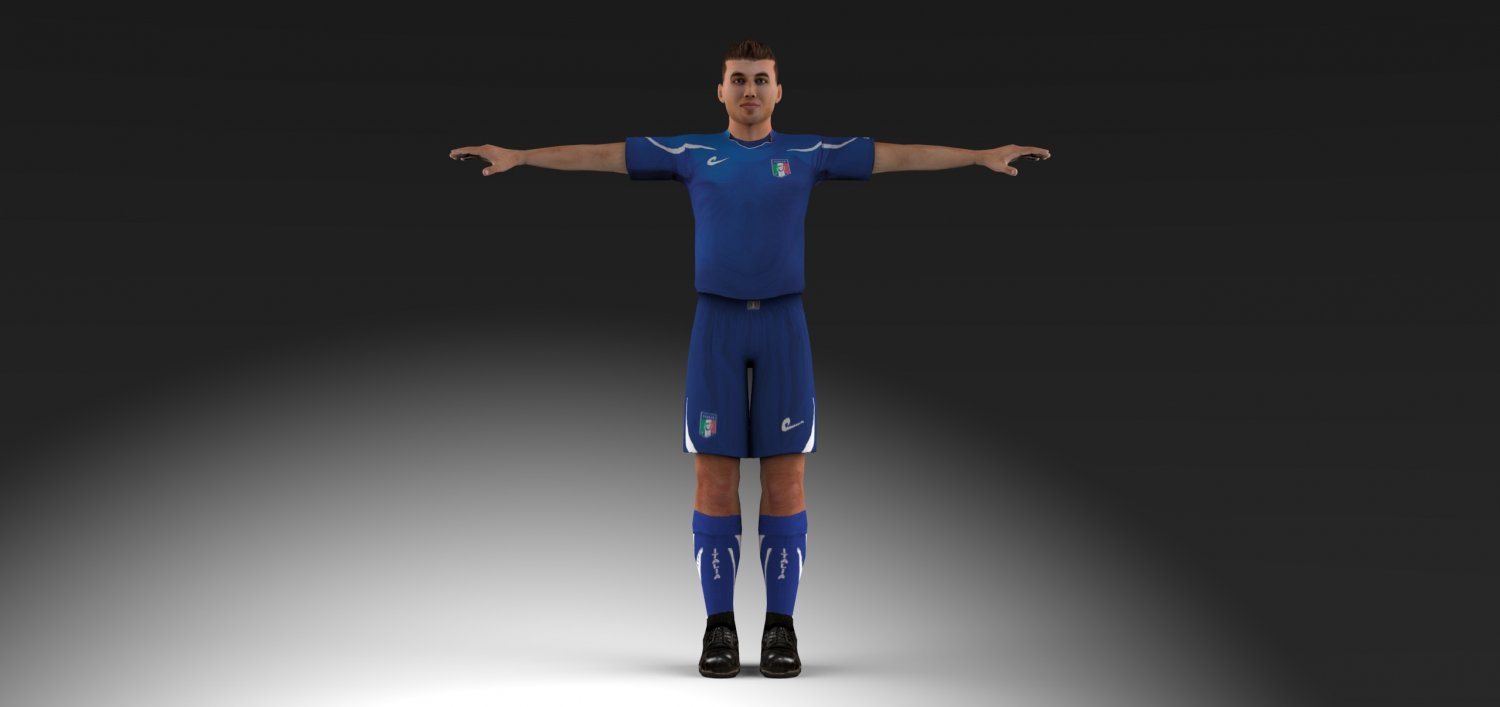 Player 3d model
