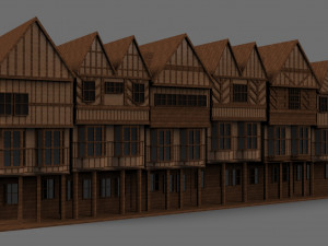 tudor street 3D Model