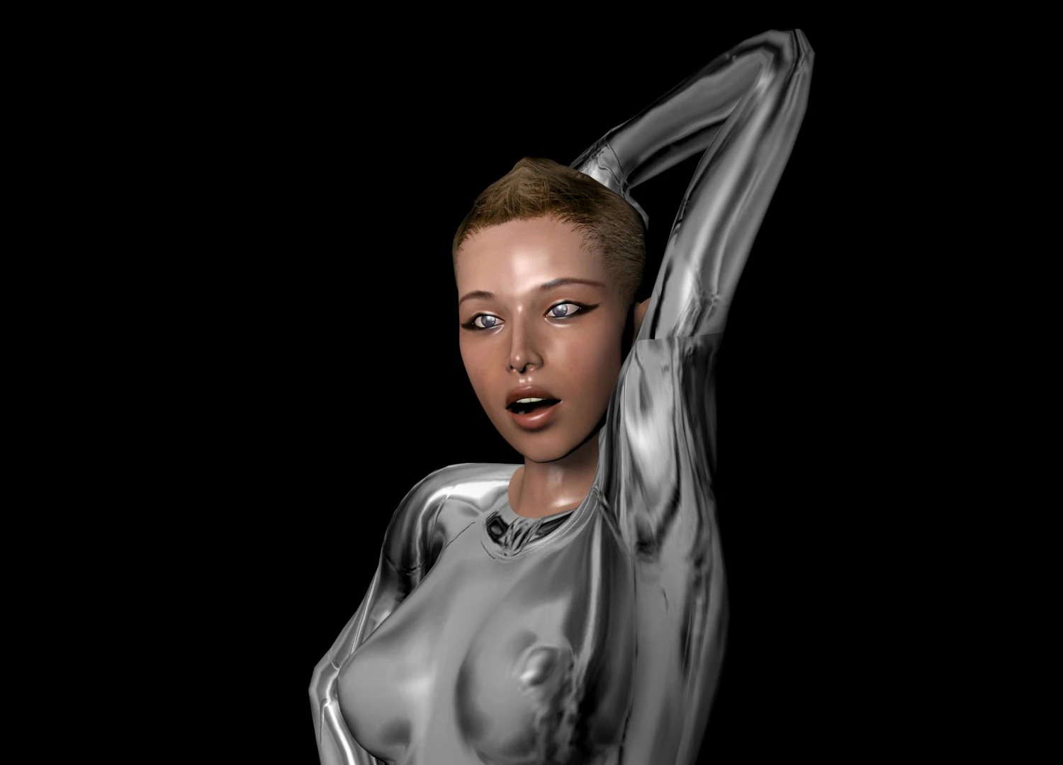 girl 3D Model .c4d .max .obj .3ds .fbx .stl .blend