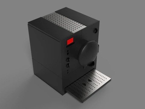 कॉफी मशीन 3D मॉडल