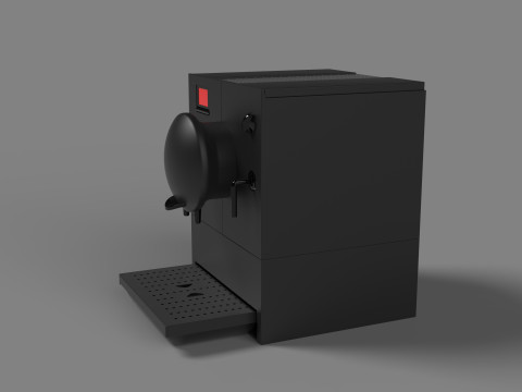Mesin kopi Model 3D