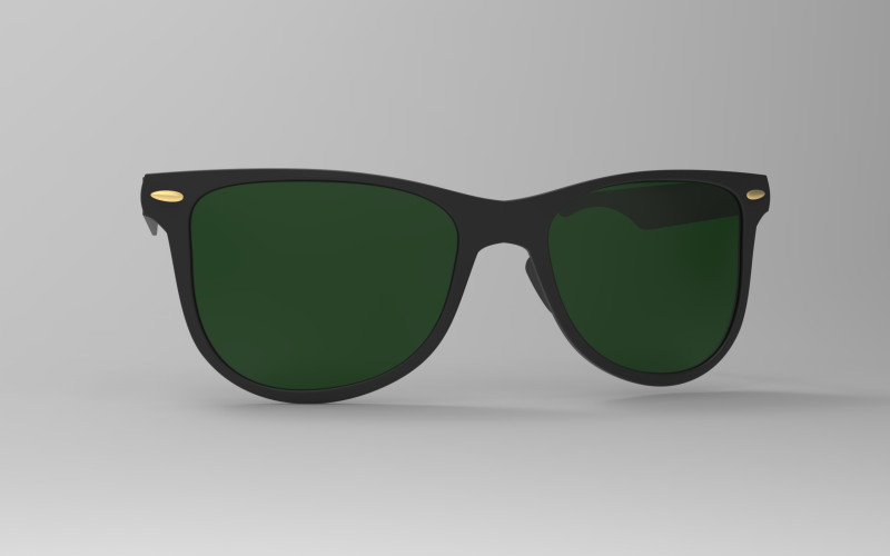 Сонцезахисні окуляри 3D Модель .c4d .max .obj .3ds .fbx .stl .blend 