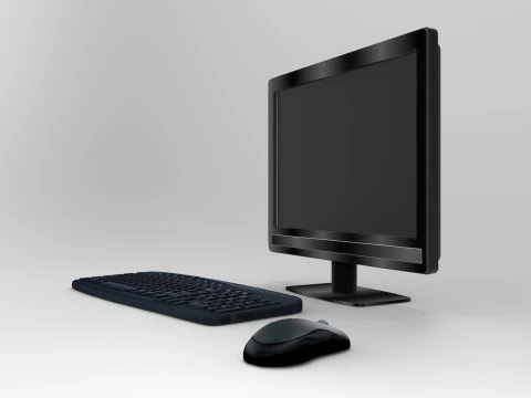 Computer 3D Model