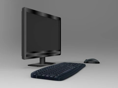 Computer 3D Model