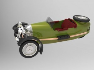 morgan sports 1929 3D Модель
