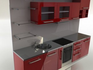 quadro kitchen 3D मॉडल