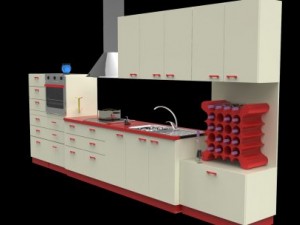 kitchen replay Modelo 3D