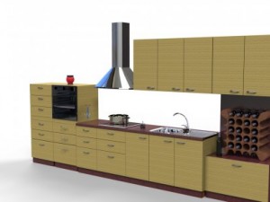 kitchen replay Modelo 3D