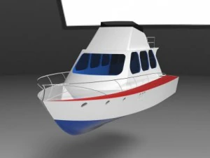 boat 3D Model