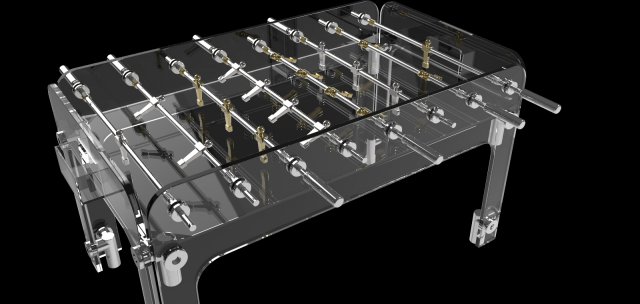 fooball table 3D 모델 .c4d .max .obj .3ds .fbx .stl .blend 