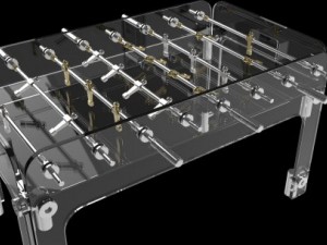 fooball table 3D-Modell