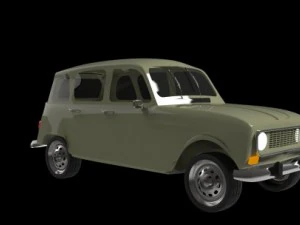 Renault 4 Model 3D