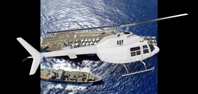 helicopter 3D Модель .c4d .max .obj .3ds .fbx .stl .blend 