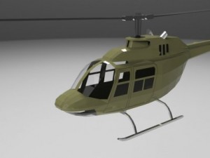 helicopter 3D Модель