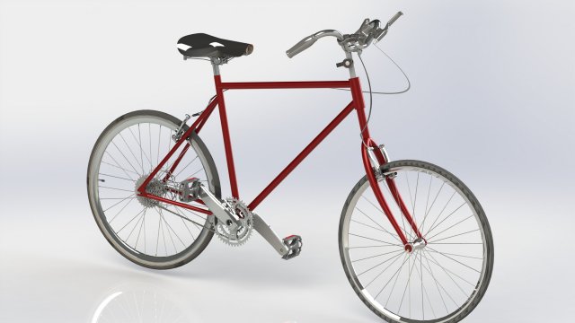 bike 3D Model .c4d .max .obj .3ds .fbx .stl .blend 