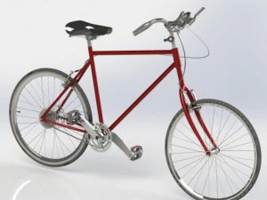 bicicletta Modello 3D