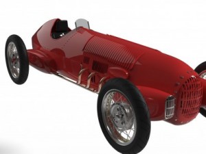 alfa romeo 12c 1936 3D 모델