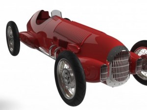 alfa romeo 12c 1936 3D-Modell