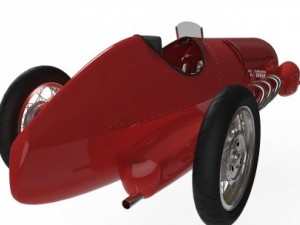 alfa romeo 12c 1936 3D-Modell