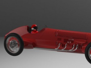 alfa romeo 12c 1936 3D-Modell