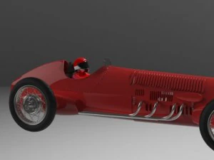 alfa romeo 12c 1936 Modelo 3D