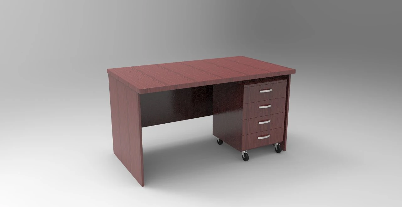 office table 3D Model .c4d .max .obj .3ds .fbx .stl .blend 