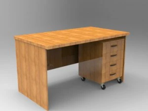 office table 3D Model