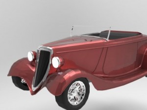 old car Modelo 3D