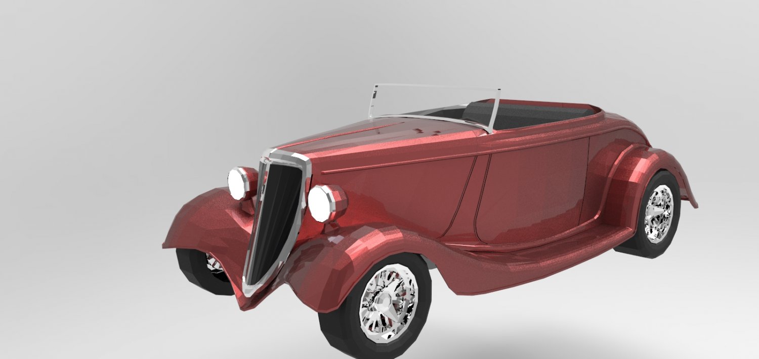 Old Car Free 3d Model In Old Cars 3dexport