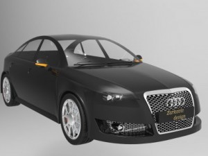 audi rs6 3D Model