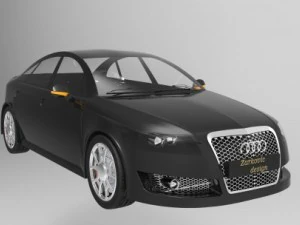 Ауди РС6 3D Модель