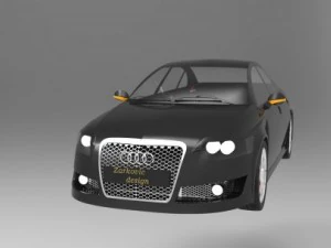 audi rs6 3D Model