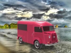 citroen van 1974 3D Model