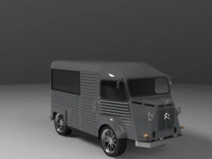 citroen van 1974 3D Model