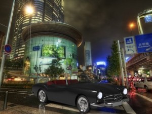 mercedes 190 sl 1960 Model 3D