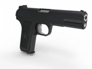 tokarev tt33 Modello 3D
