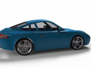 porsche 911 carrera 4 3D Model
