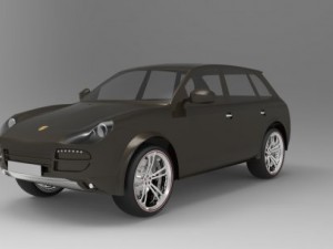 porsche cayenne Model 3D