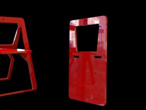 folding chair Modelo 3D