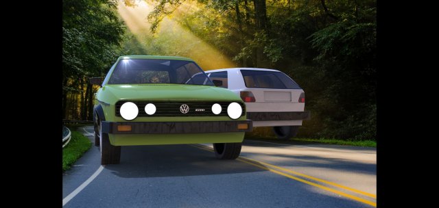 golf 2 3Dモデル .c4d .max .obj .3ds .fbx .stl .blend 
