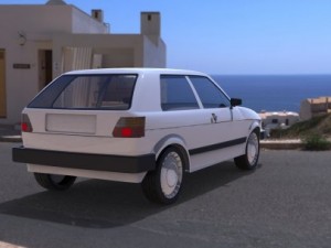 golf 2 3Dモデル