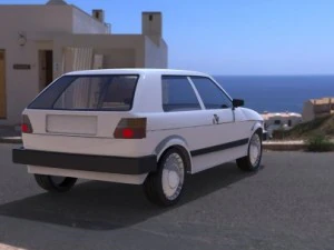 golf 2 Model 3D