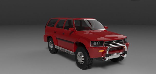 toyota hilux 3D Model .c4d .max .obj .3ds .fbx .stl .blend 