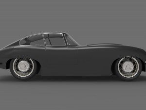 jaguar e type 1961 Modelo 3D