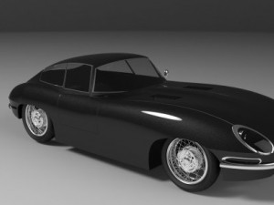 jaguar e type 1961 Modelo 3D