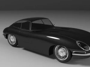 jaguar e type 1961 3D Model