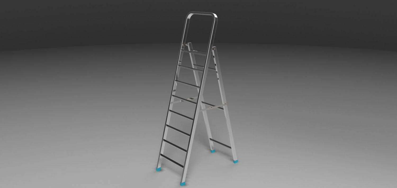 ladder 3D Model .c4d .max .obj .3ds .fbx .stl .blend 